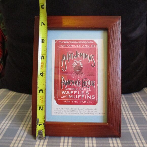 FINAL SALE Leaving Poshmark! Framed paper advertising Aunt Jemima Pancake Flour - Picture 2 of 5